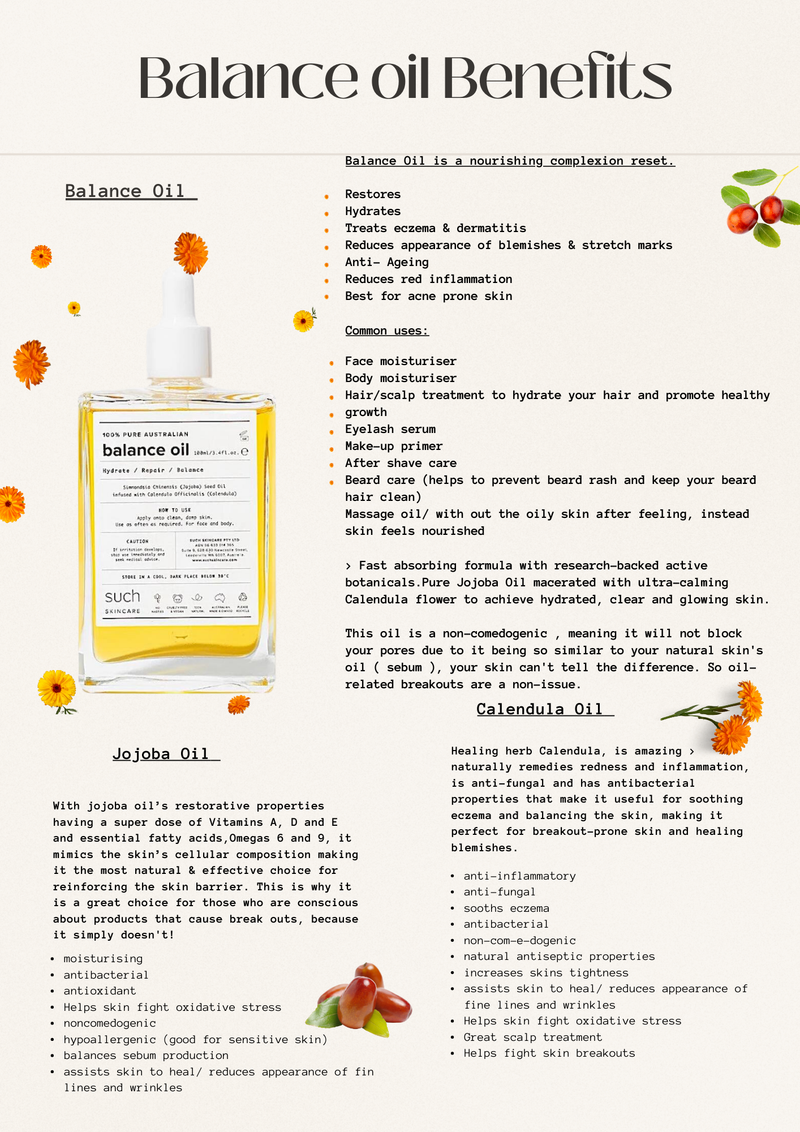 Balance > Beyond Oil feat. Calendula