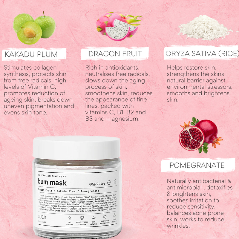 Bum > Beyond Mask feat. Australian Pink Clay