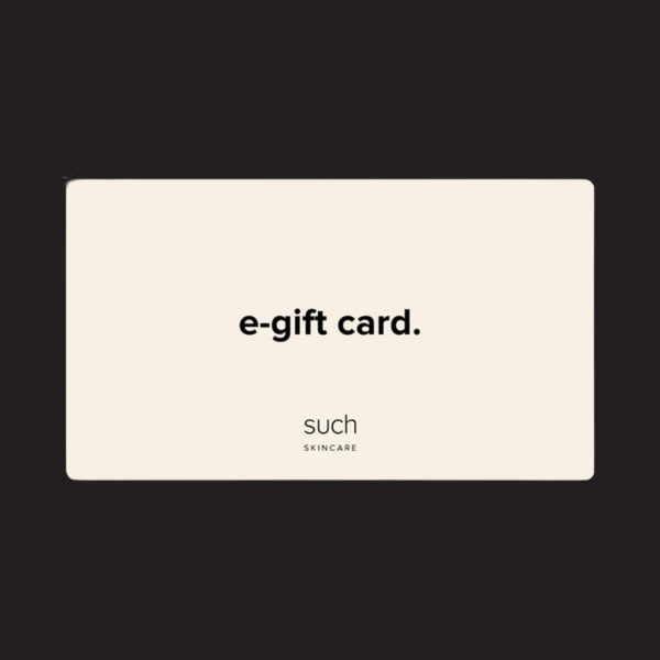 Such e-gift card - Such Skincare